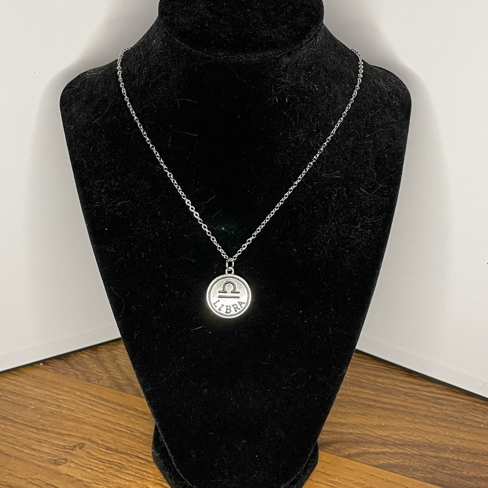 Handmade Libra Pendant Necklace